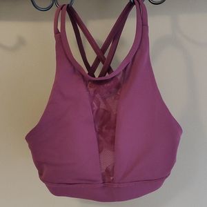Lululemon Sports Bra with velvet detail